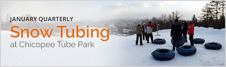 January Quarterly: Snow Tubing at Chicopee Tube Park